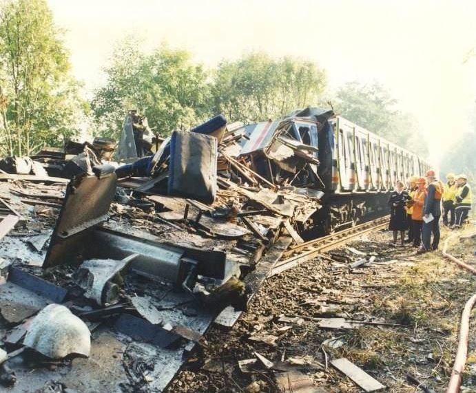 Five killed in rail crash